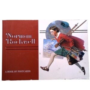 Norman Rockwell A Book of Postcards 30 Oversized Postcards Pomegranate Art Book